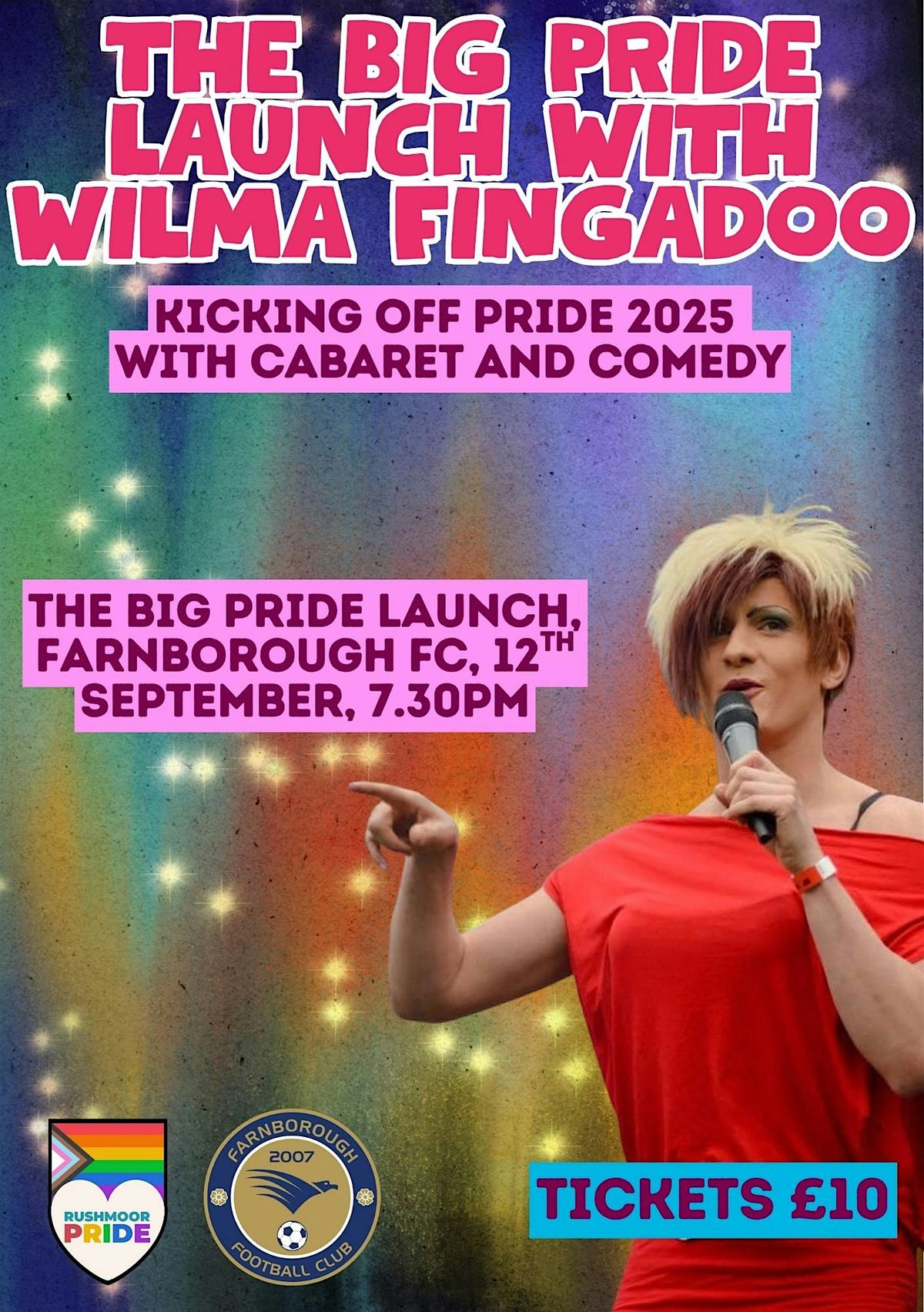 The Big Pride Launch: With Wilma Fingadoo, 12 September | Event in Farnborough | AllEvents