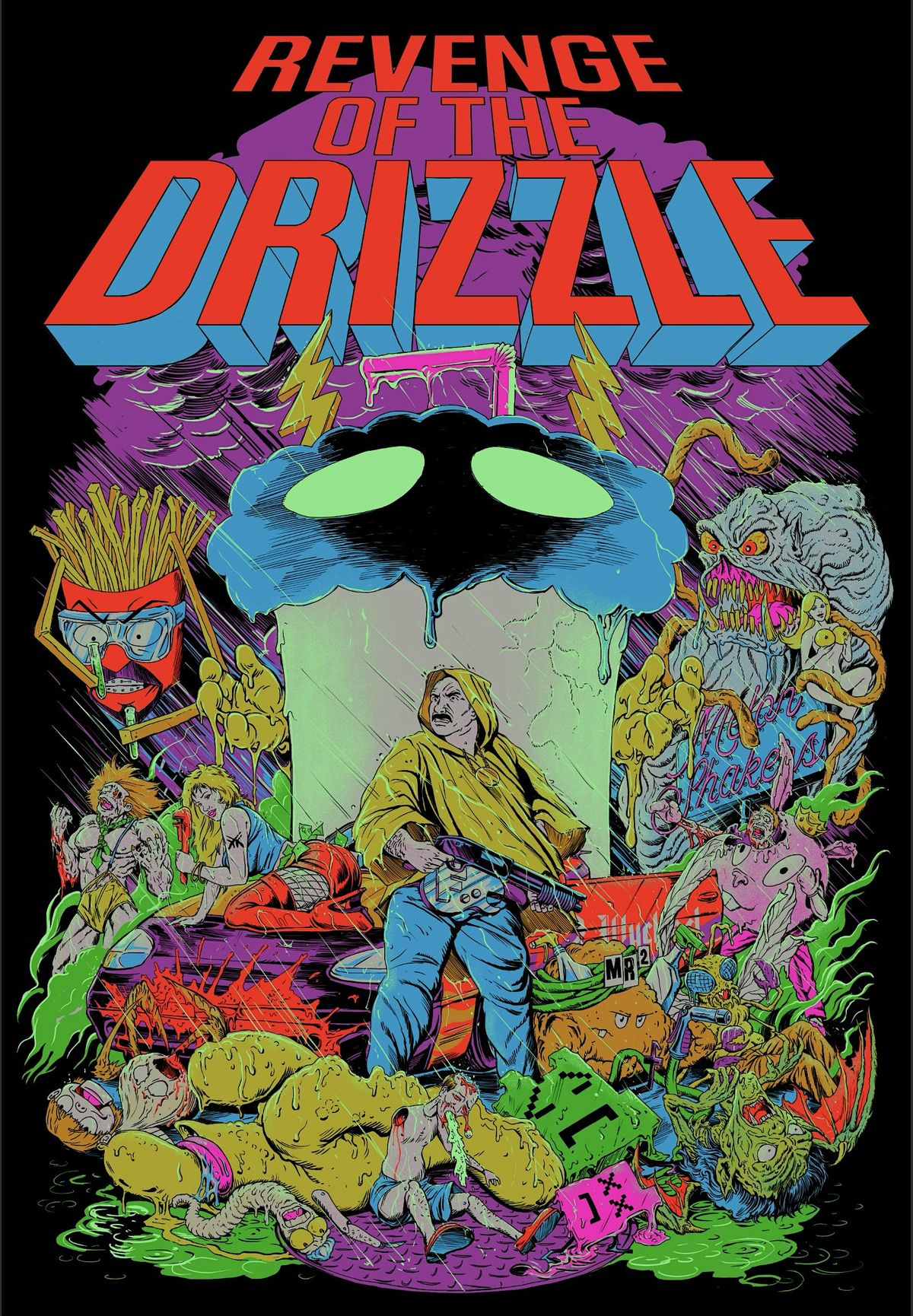 Splatterday Night Presents: Return of the Drizzle (A Synthwave Party), 12 July | Event in New Orleans | AllEvents