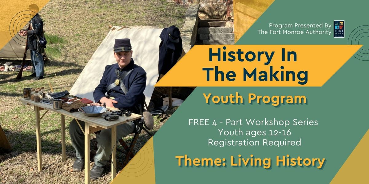 History in the Making Youth Program, 27 September | Event in Hampton | AllEvents