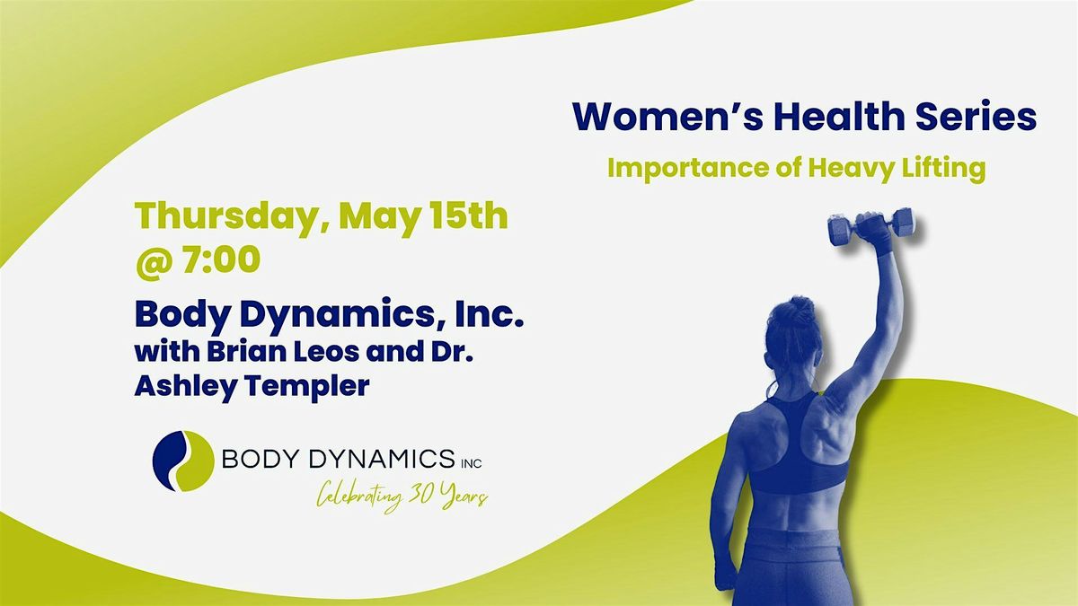 Women's Health Series: Importance of Heavy Lifting | Event in Falls Church | AllEvents