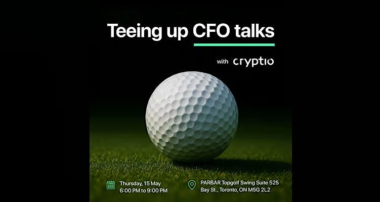 Teeing up CFO talks, 15 May | Event in Toronto | AllEvents