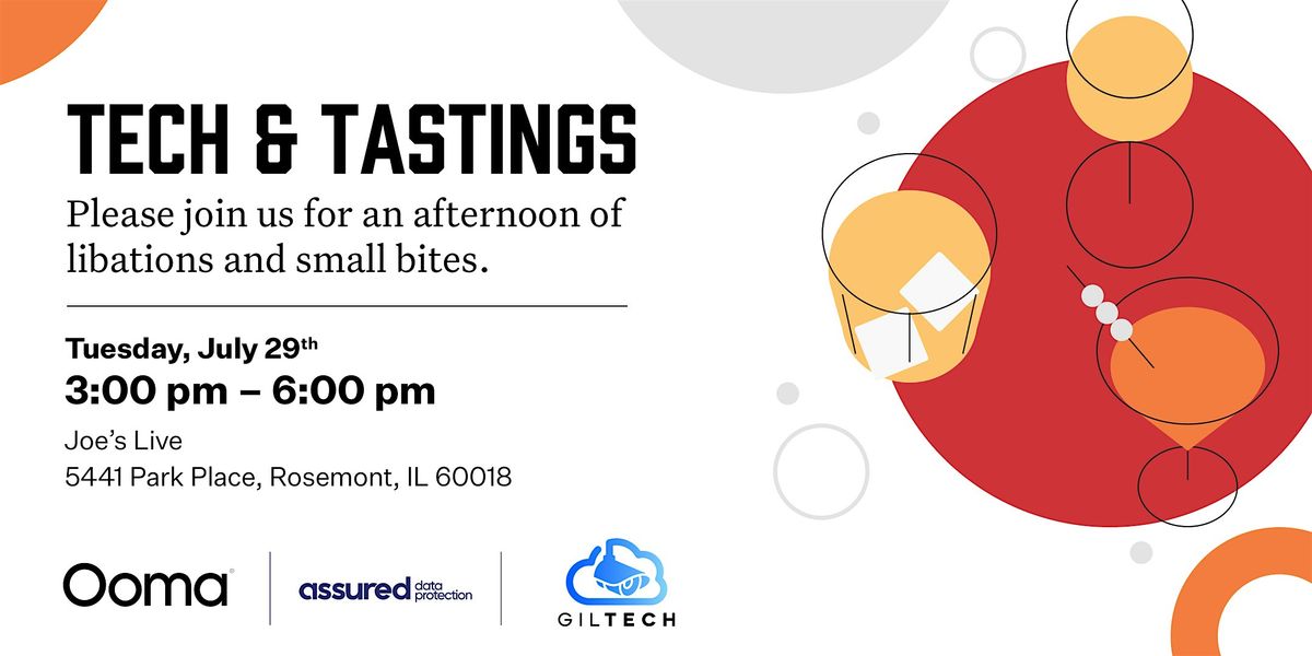 Tech & Tastings, 29 July | Event in Rosemont | AllEvents
