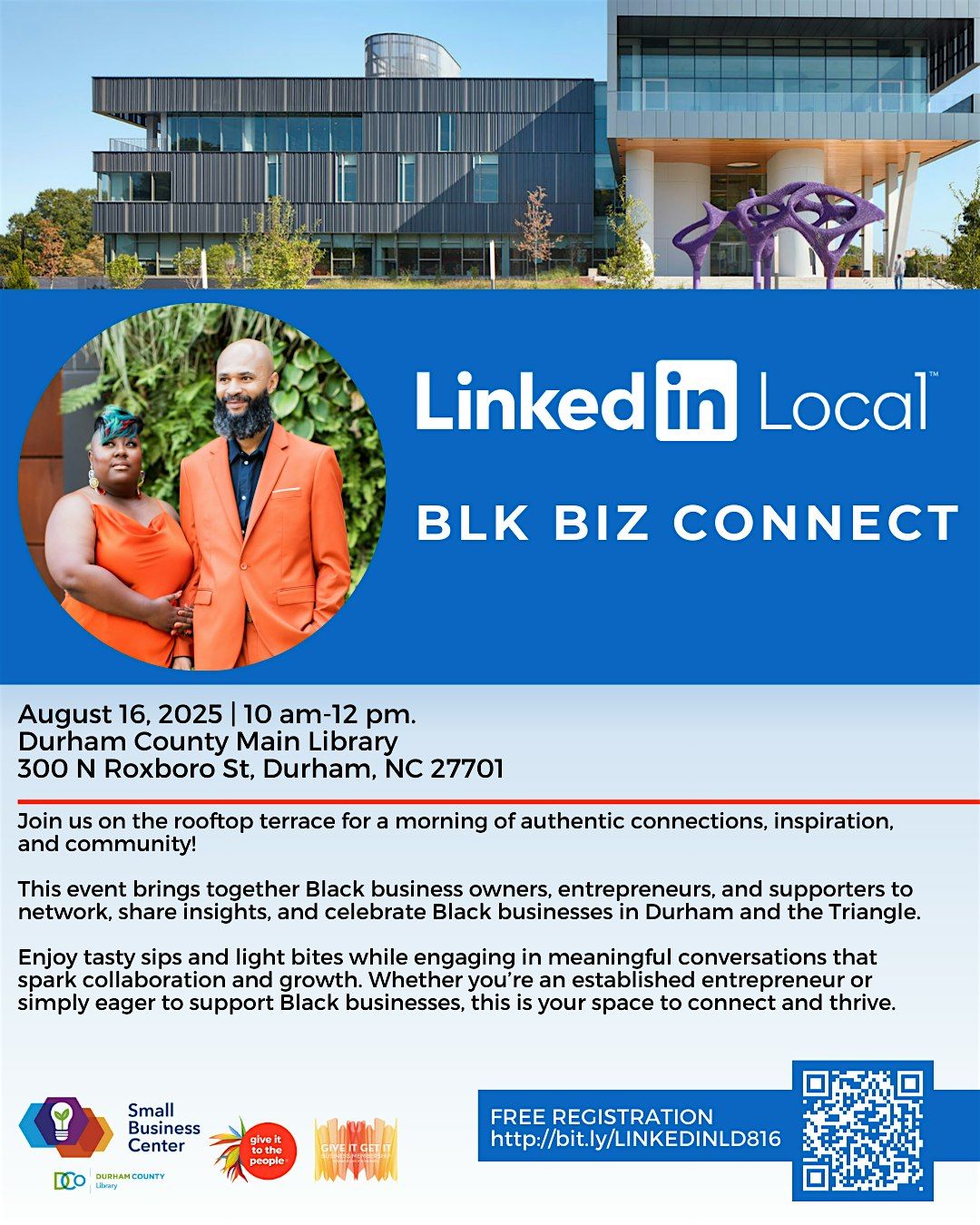 LinkedIn Local™ Durham, 16 August | Event in Durham | AllEvents