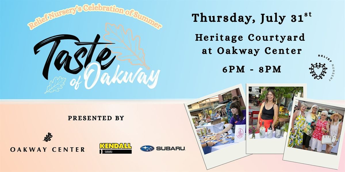 Taste of Oakway 2025, 31 July | Event in Eugene | AllEvents