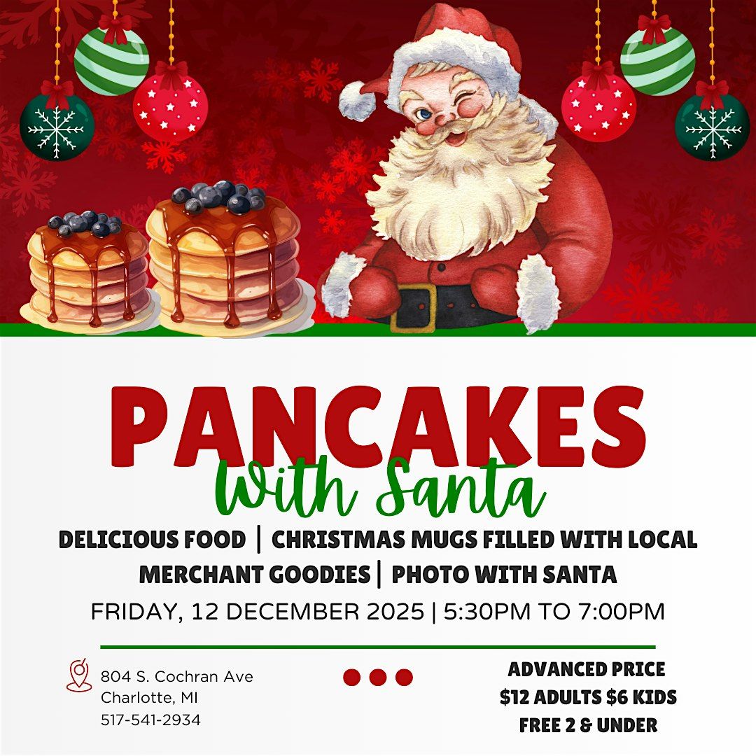 Pancakes with Santa!, 12 December | Event in Charlotte | AllEvents