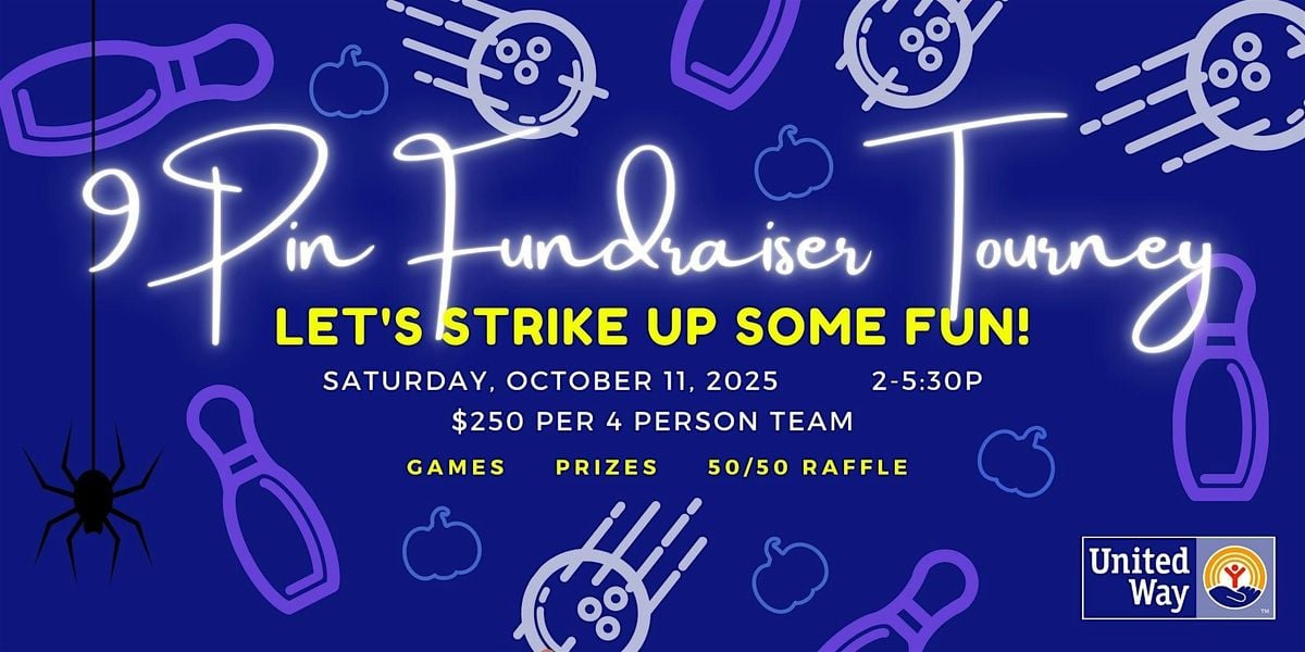 9 Pin Fundraiser Tourney for Williston Basin United Way 2025, 11 October | Event in Williston | AllEvents