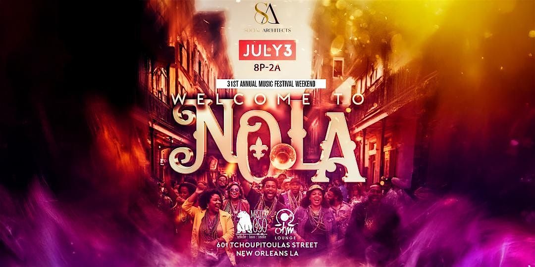 ESSENCE MUSIC FESTIVAL - WELCOME TO NOLA PARTY, 3 July | Event in New Orleans | AllEvents