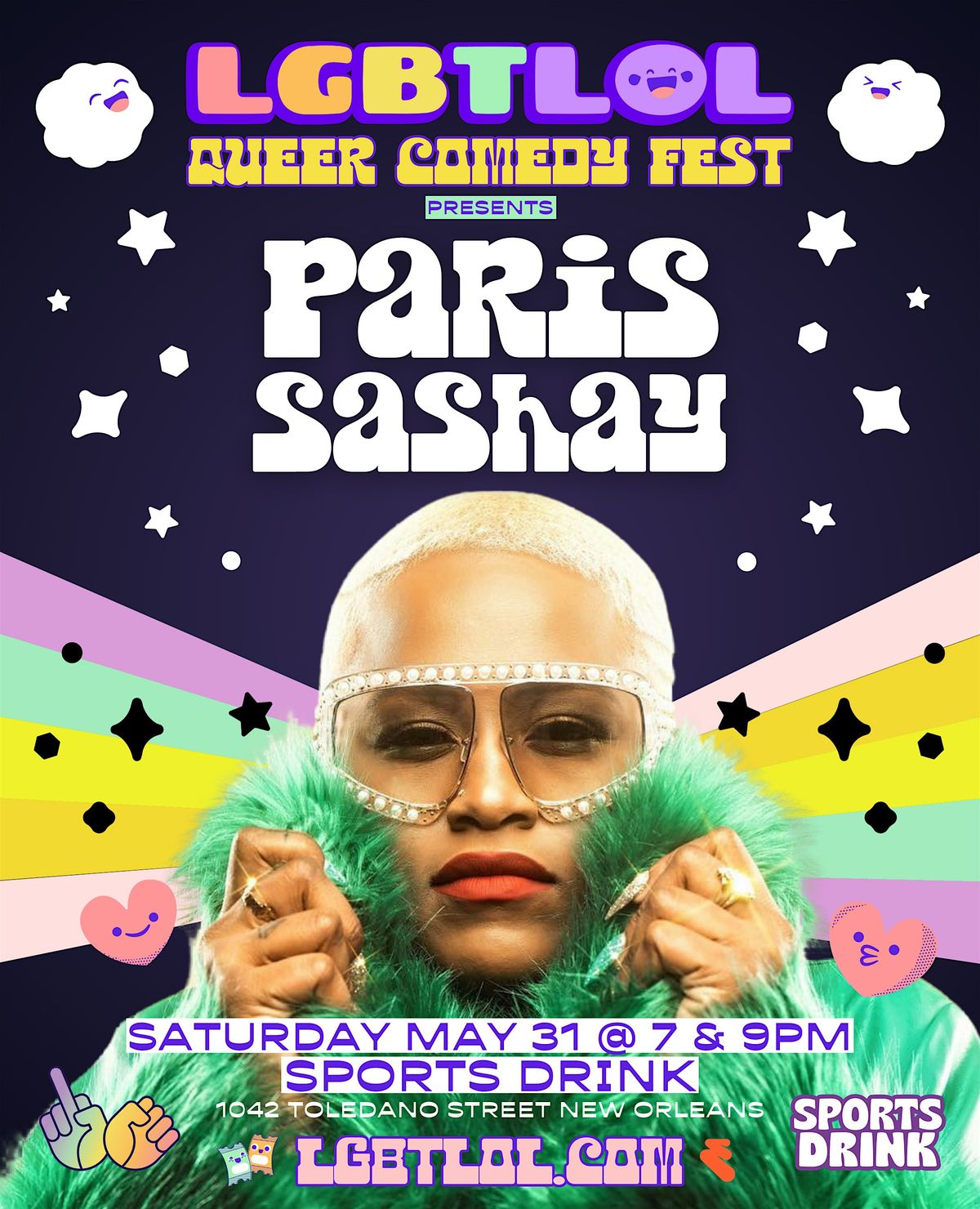 Paris Sashay: LGBTLOL 2025 (Saturday, 7pm), 31 May | Event in New Orleans | AllEvents