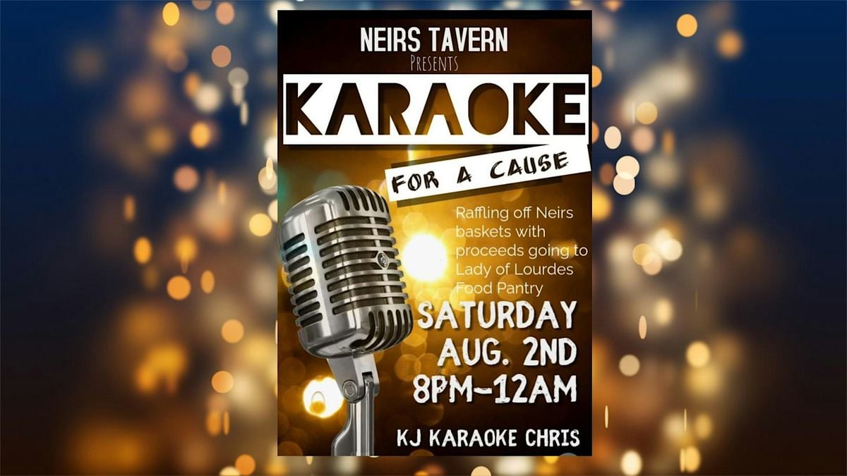KARAOKE FOR A CAUSE - HOSTED BY KJ CHRIS DUDIN, 2 August | Event in Queens | AllEvents