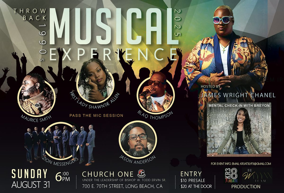 Musical experience 90s edition, 31 August | Event in Long Beach | AllEvents