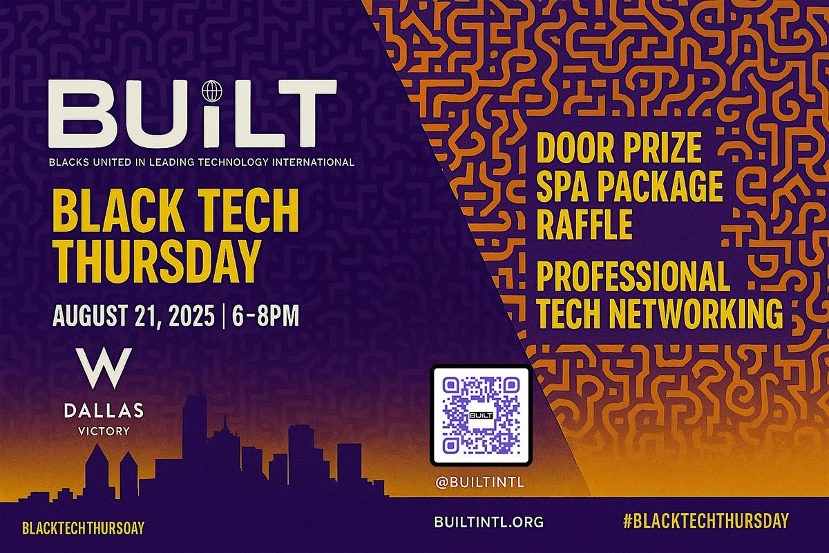 Black Tech Third Thursday | Event in Dallas | AllEvents