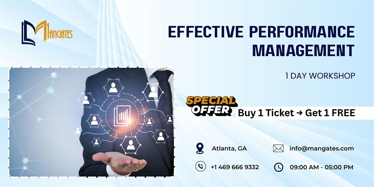 Effective Performance Management – 1 Day Workshop in Atlanta, GA, 1 December | Event in Atlanta | AllEvents