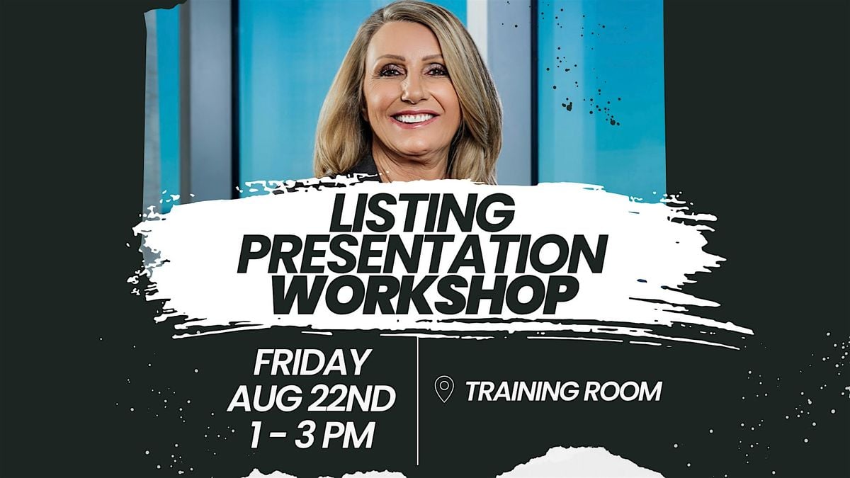 Listing Presentation Workshop, 22 August | Event in Orlando | AllEvents