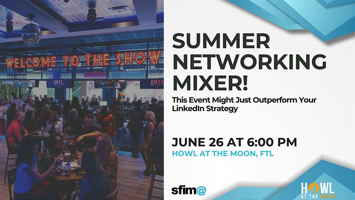 SFIMA Howl About Marketing Mixer - South Florida Networking Happy Hour, 26 June | Event in Fort Lauderdale