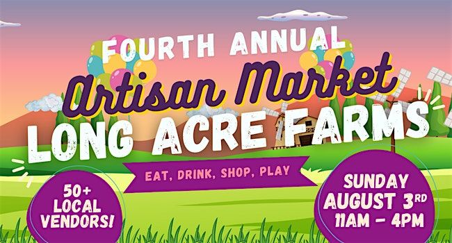 4th Annual Artisan Market at Long Acre Farms, 3 August | Event in Macedon | AllEvents