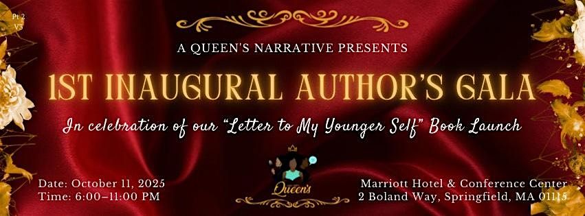 A Queen’s Narrative: Inaugural Authors Gala, 11 October | Event in Springfield | AllEvents