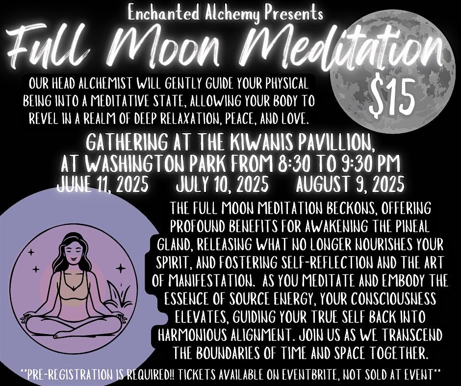 Full Moon Meditation | Event in Washington | AllEvents