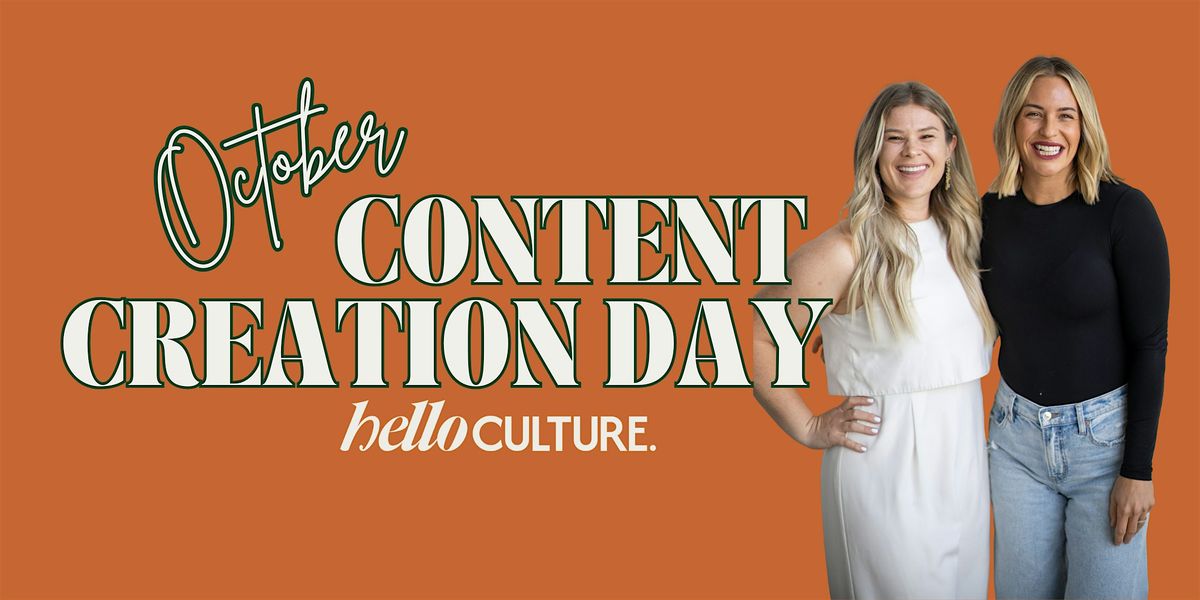 October Content Creation Day, 3 October | Event in Phoenix | AllEvents