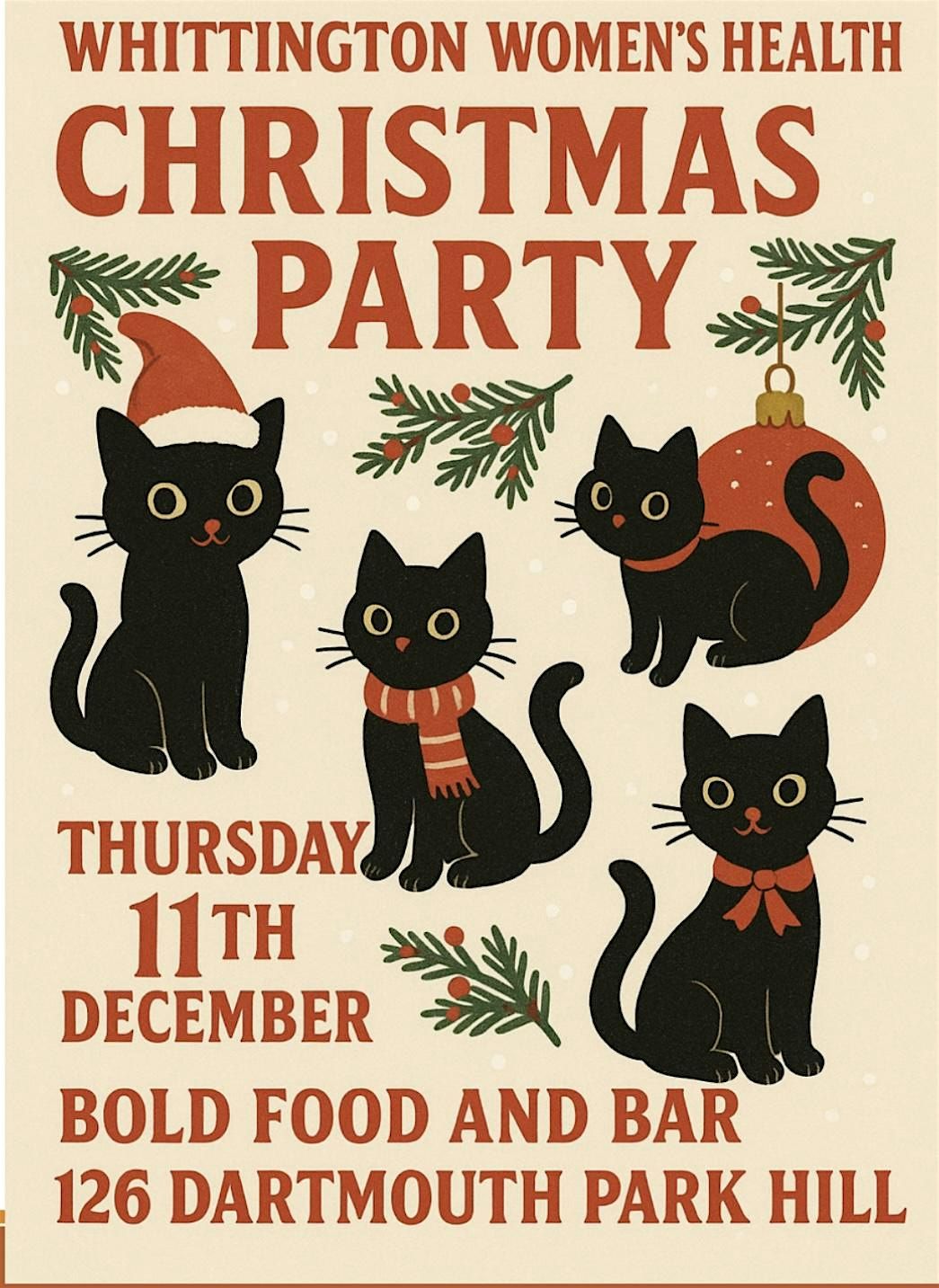 Whittington Women’s Heath Christmas Party, 11 December | Event in London | AllEvents