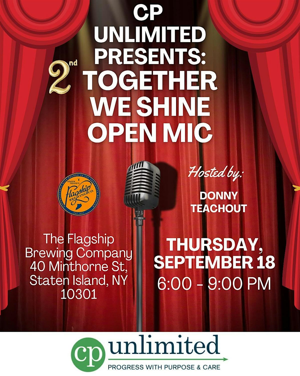 Together We Shine: An Inclusive Night of Talent, 18 September | Event in Staten Island | AllEvents