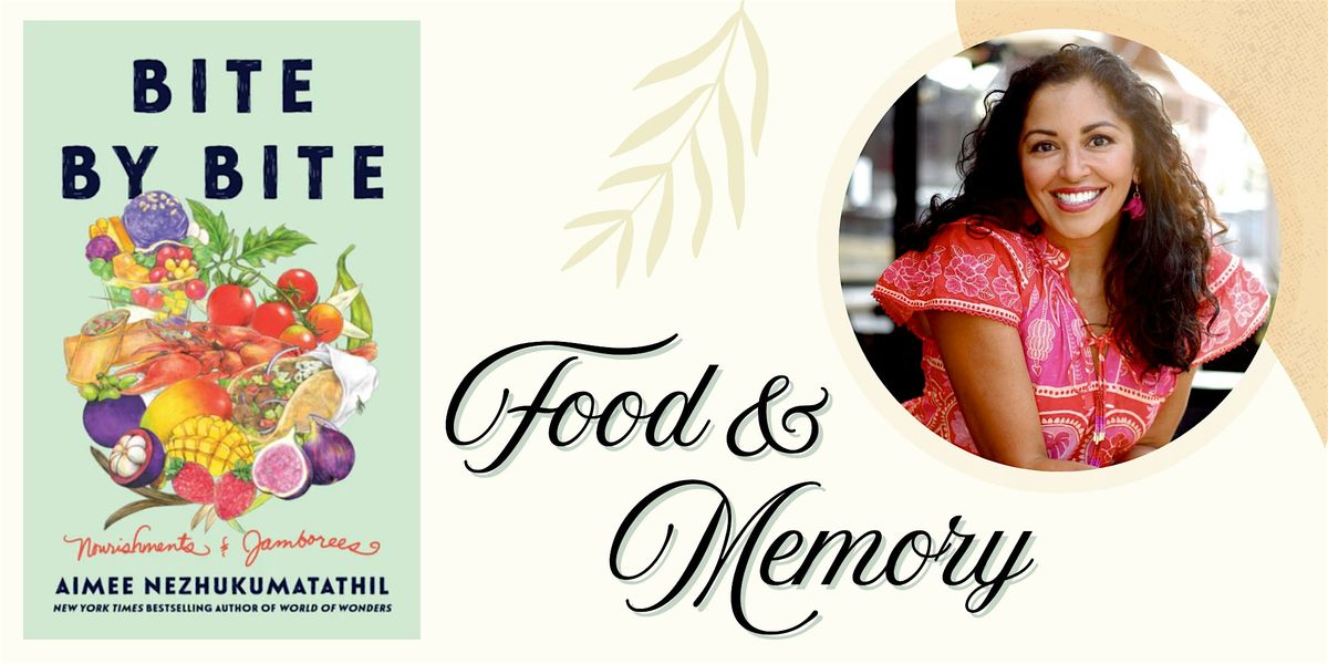 Food & Memory: Author Talk and Book Giveaway with Aimee Nezhukumatathil, 27 September | Event in Santa Clara