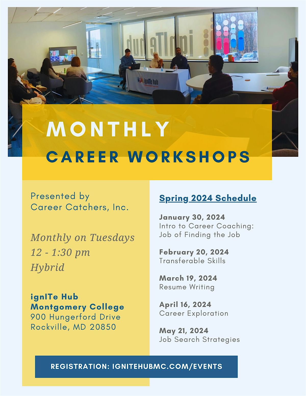Career Workshop Series - Summer 2025, 10 June | Event in Silver Spring | AllEvents