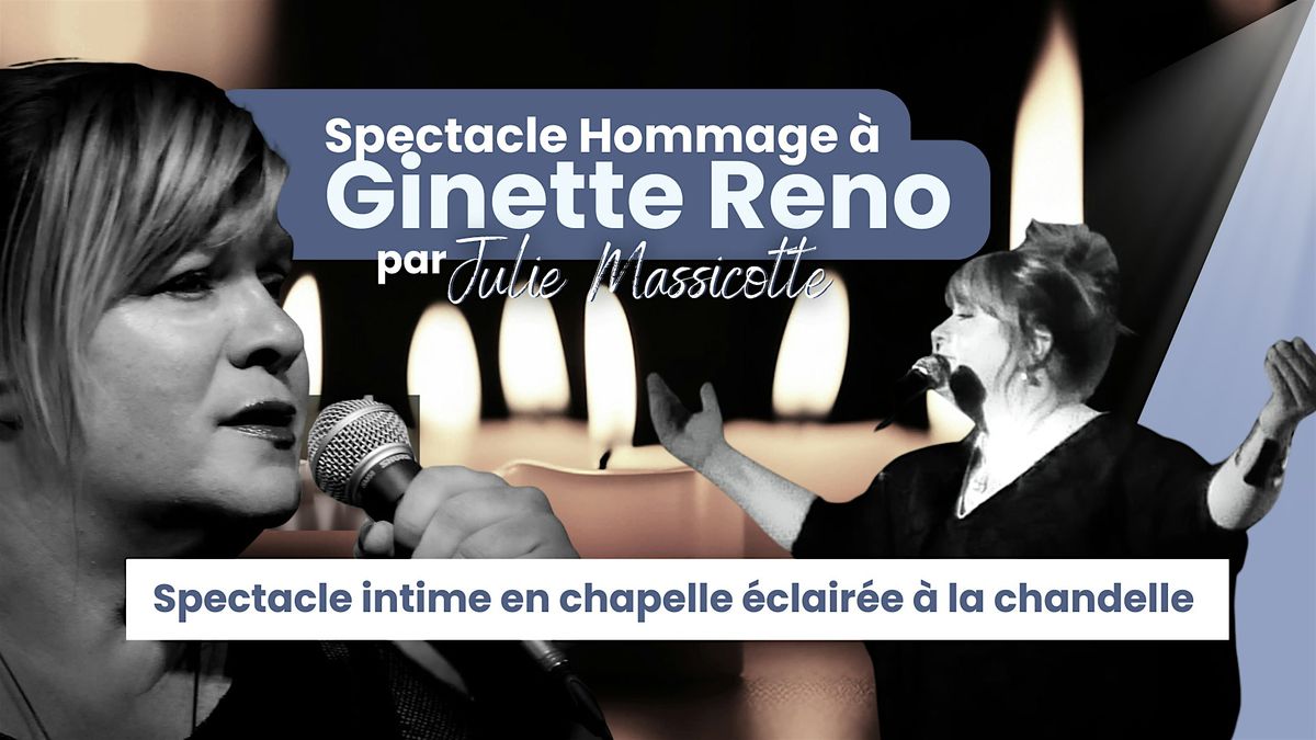 Châteauguay jeudi le 26 février 2026 : Spectacle hommage à Ginette Reno, 26 February | Event in Châteauguay