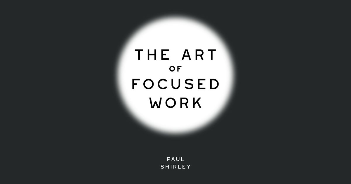 Book Launch: Paul Shirley's The Art of Focused Work, 20 August | Event in Clive | AllEvents