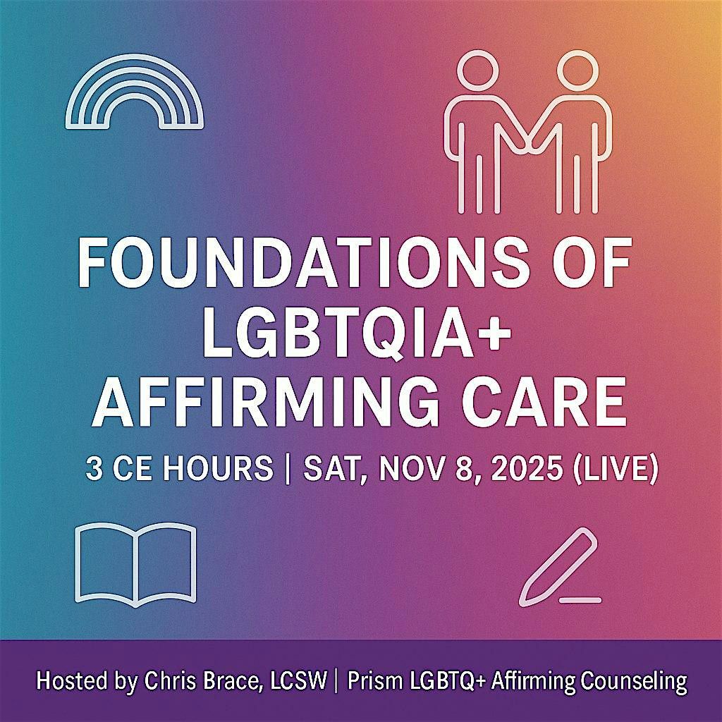 (Live) Foundations of LGBTQIA+ Affirming Care: Beyond Language, 8 November | Event in Las Vegas | AllEvents