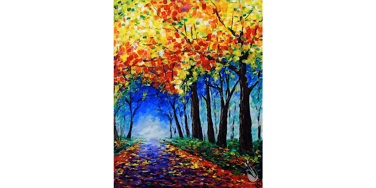 Fall's Path - Paint and Sip in Denver | Classpop!™, 22 August | Event in Denver | AllEvents
