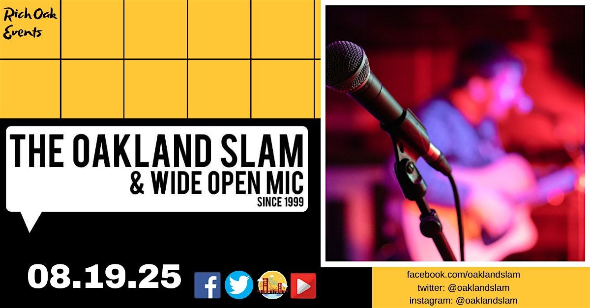 The Oakland Poetry Slam | Event in Oakland | AllEvents