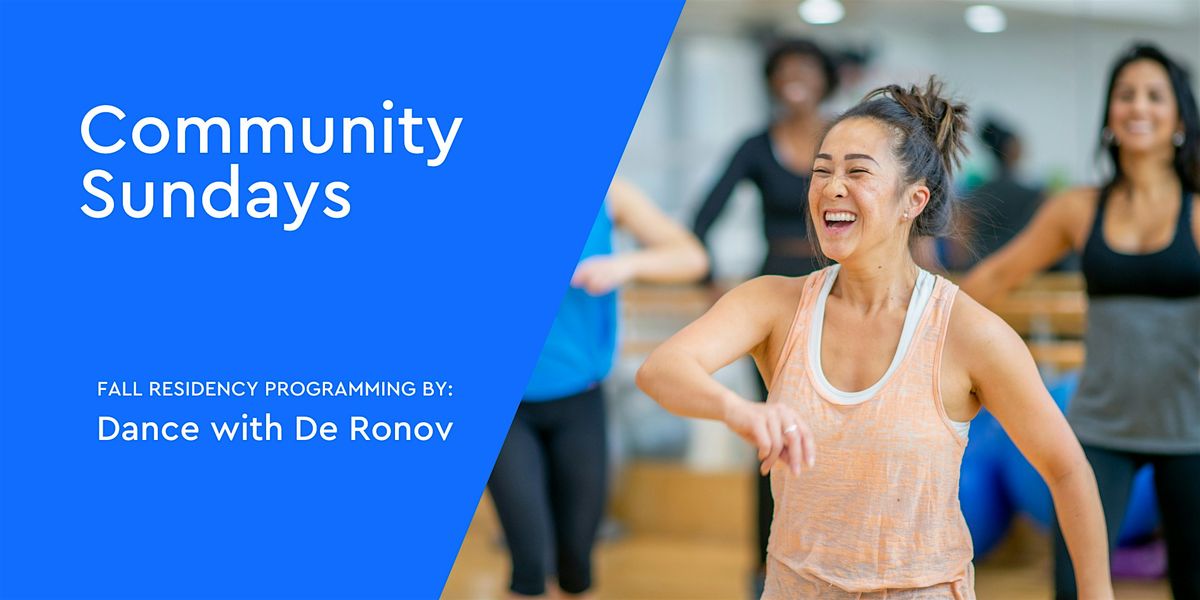 Community Sundays: Dance with De Ronov, 2 November | Event in Toronto | AllEvents