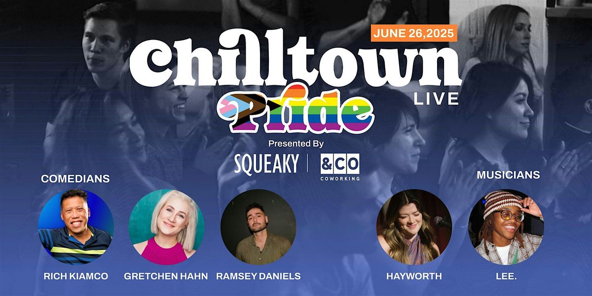 Chilltown Live: Presented by Squeaky & AndCo, 26 June | Event in Jersey City | AllEvents