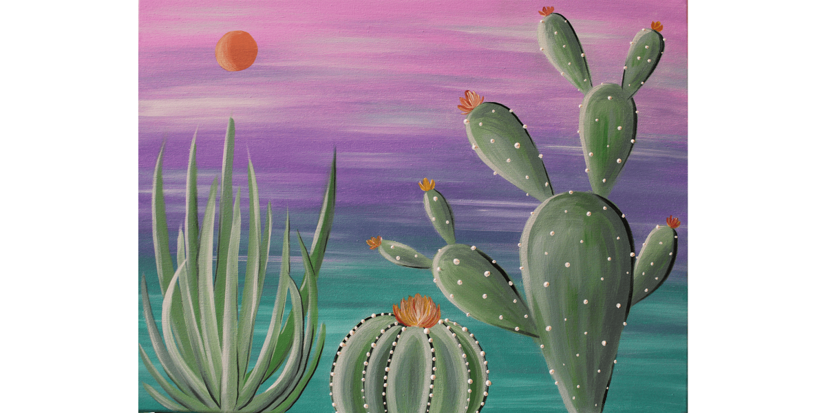 Desert Dream - Paint and Sip in Sacramento | Classpop!™, 26 August | Event in Elk Grove | AllEvents