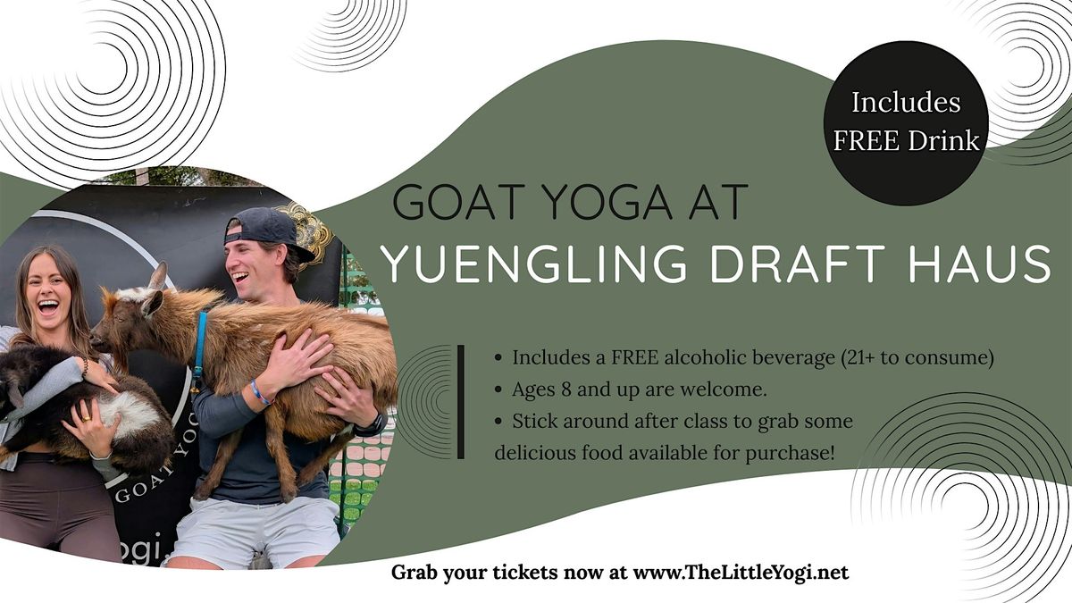 Goat Yoga at Yuengling Draft Haus | Event in Tampa | AllEvents