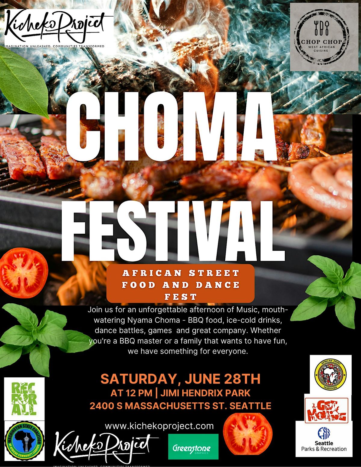 Choma Festival, 28 June | Event in Seattle | AllEvents