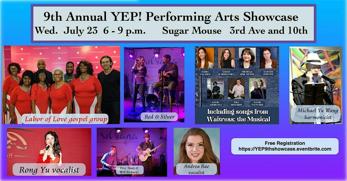 9th Annual YEP! Performing Arts Showcase for the events industry, 23 July | Event in New York | AllEvents