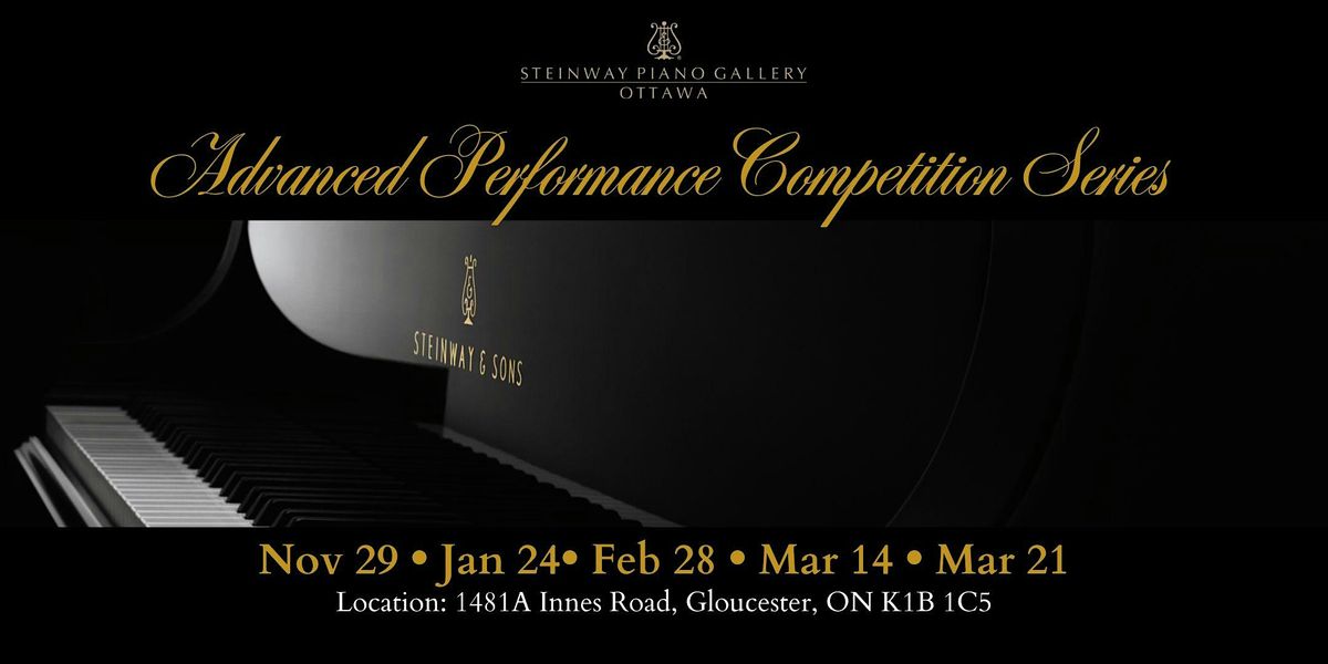 Advanced Performance Competition January 2026, 24 January | Event in Ottawa | AllEvents