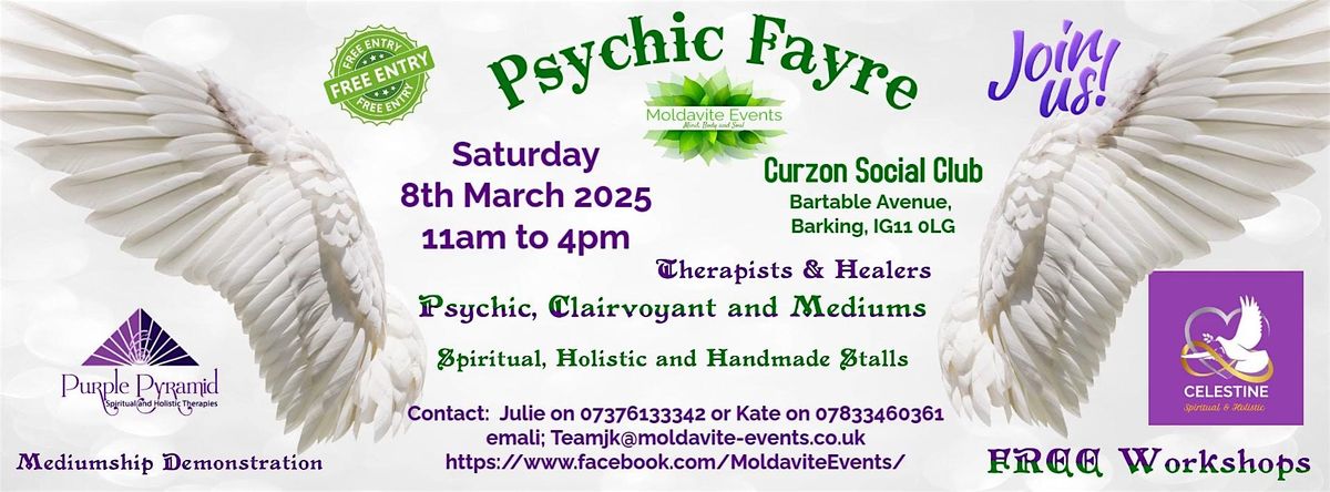 Moldvite Event - Psychic Fayre | Event in Barking | AllEvents
