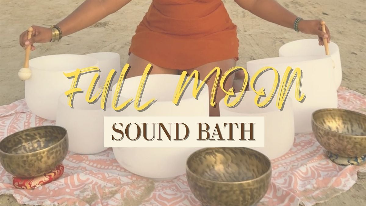 FULL MOON Sound Bath + Release & Gratitude Ritual, 7 October | Event in Galveston | AllEvents