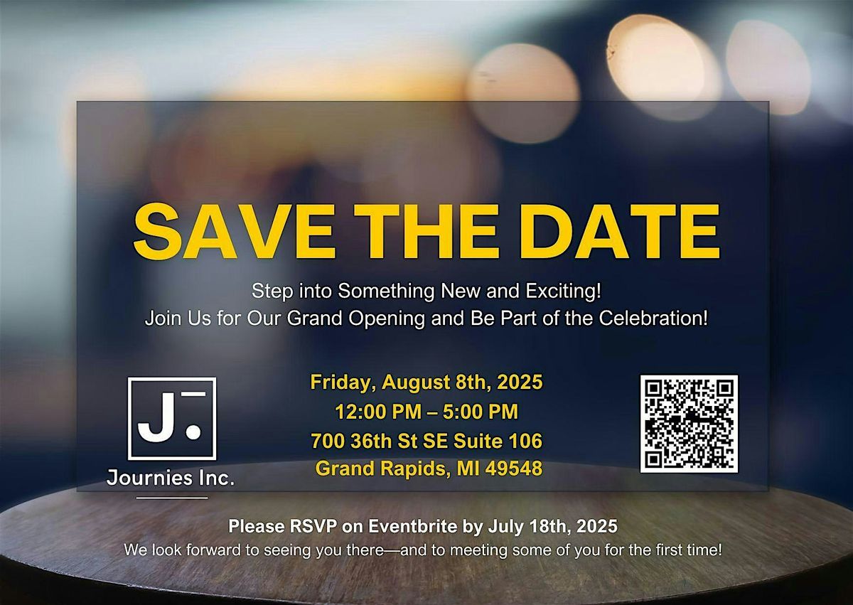 Journies Inc. Open House, 8 August | Event in Grand Rapids | AllEvents