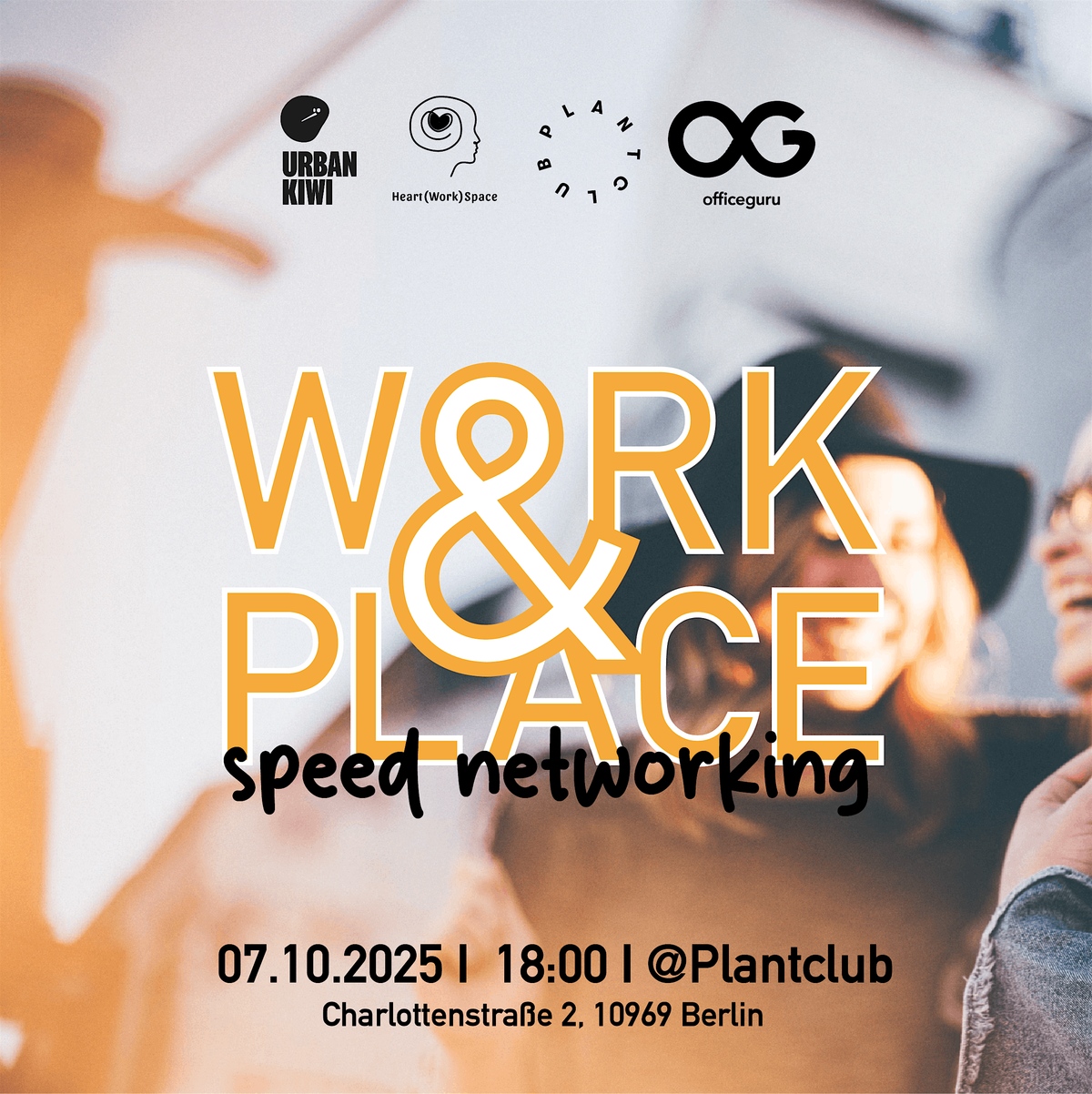 Work&Place : Speed Networking #4 Meet up at Plantclub, 7 October | Event in Berlin | AllEvents