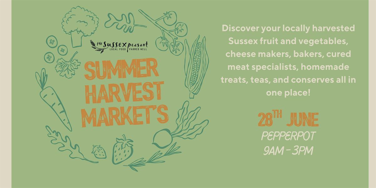 Brighton Summer Harvest Market @ The Pepperpot, 28 June | Event in Brighton and Hove | AllEvents