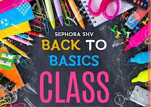 Sephora Back To Basics Classes, 23 August | Event in Pittsburgh | AllEvents