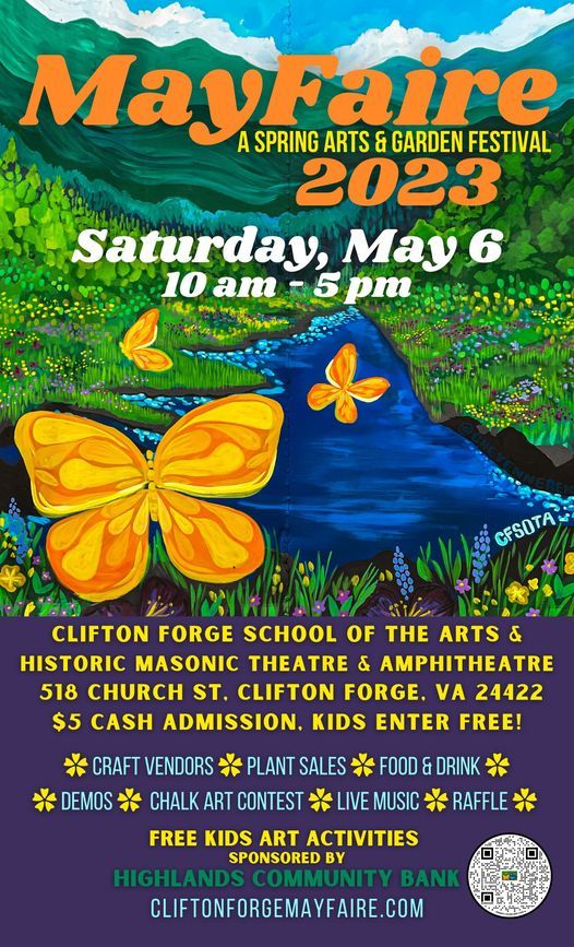 MayFaire 2023 A Spring Arts & Crafts Festival, Clifton School of