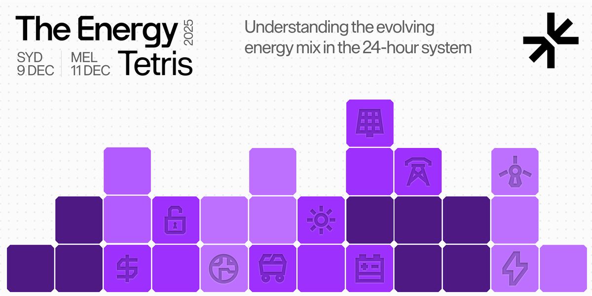 Energy Tetris - Sydney, 9 December | Event in Sydney | AllEvents