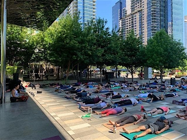 Meditation Styles with Stefanie powered by Yena at Klyde Warren Park, 8 November | Event in Dallas | AllEvents