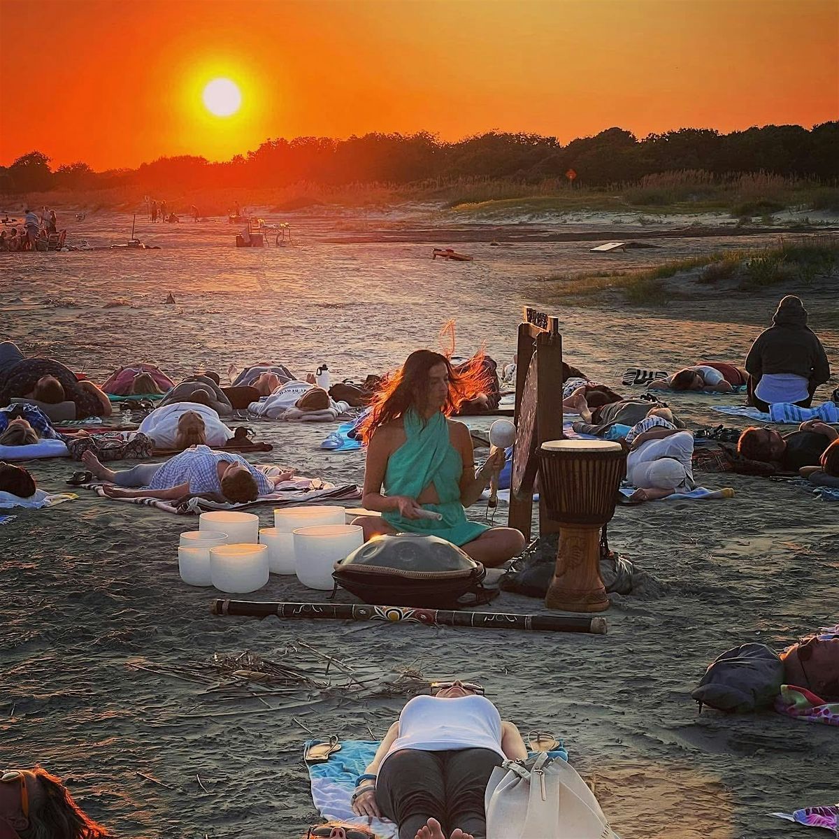 New Moon Beach Sound Bath, 21 October | Event in Folly Beach | AllEvents