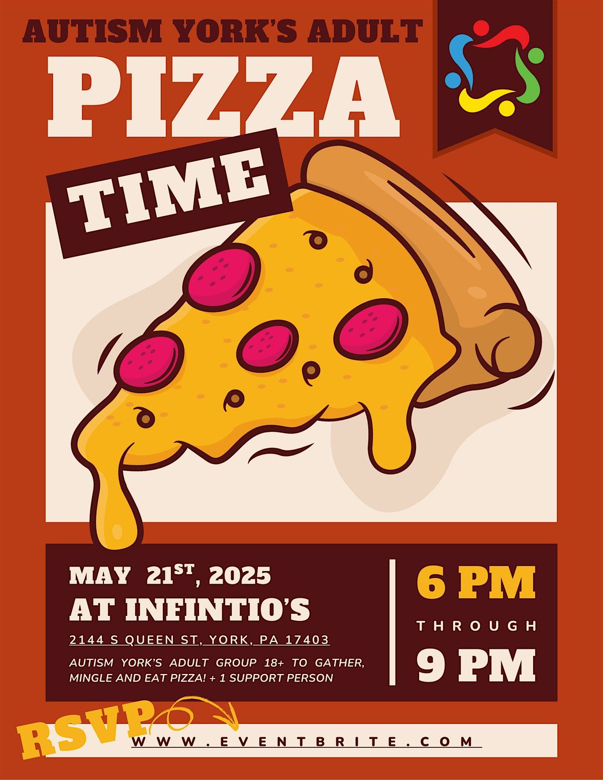 Autism York's Adult May Infinto's Event, 21 May | Event in York | AllEvents