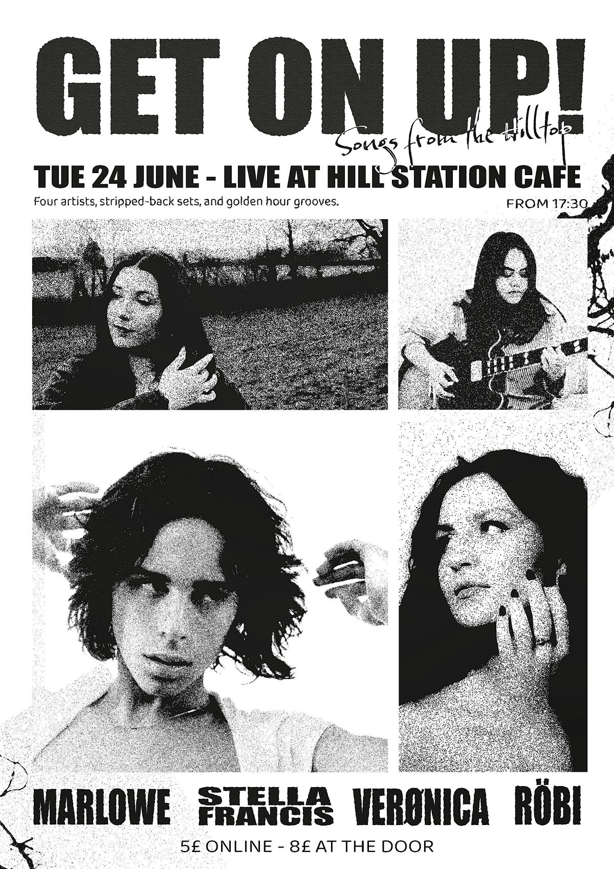 Get On Up! Songs from the Hilltop, 24 June | Event in London | AllEvents